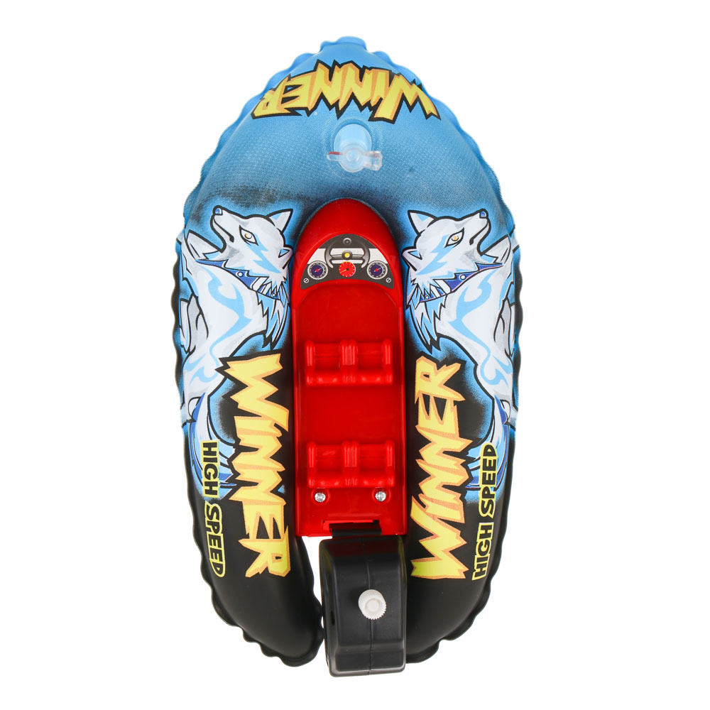 Лодка ИГРОЛЕНД, заводная, PVC, PP, ABS, арт.№ 900-041