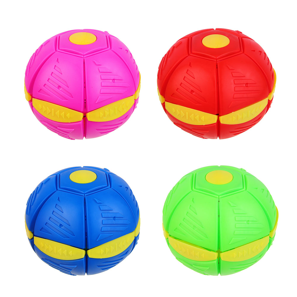 Шар летающий трансформер со светом ИГРОЛЕНД, d12см, AG3х6, ABS, PP, PVC, арт.№ 900-043