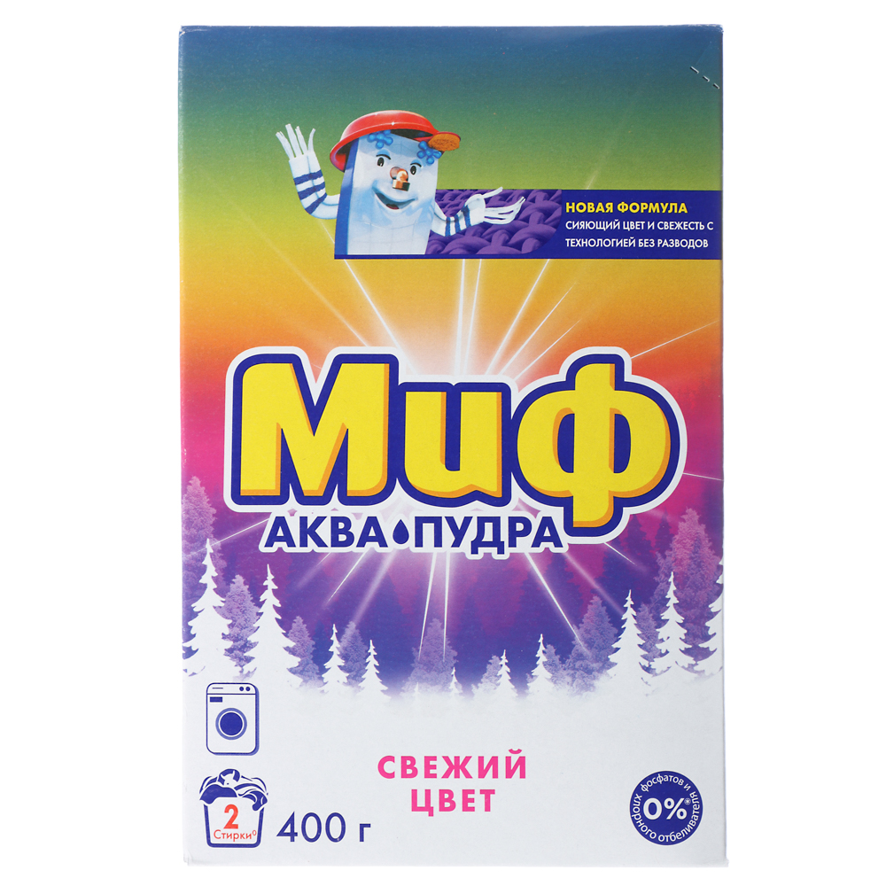 Стиральный порошок МИФ Автомат 3в1 Свежий цвет к/у 400г, арт.№ 958-059