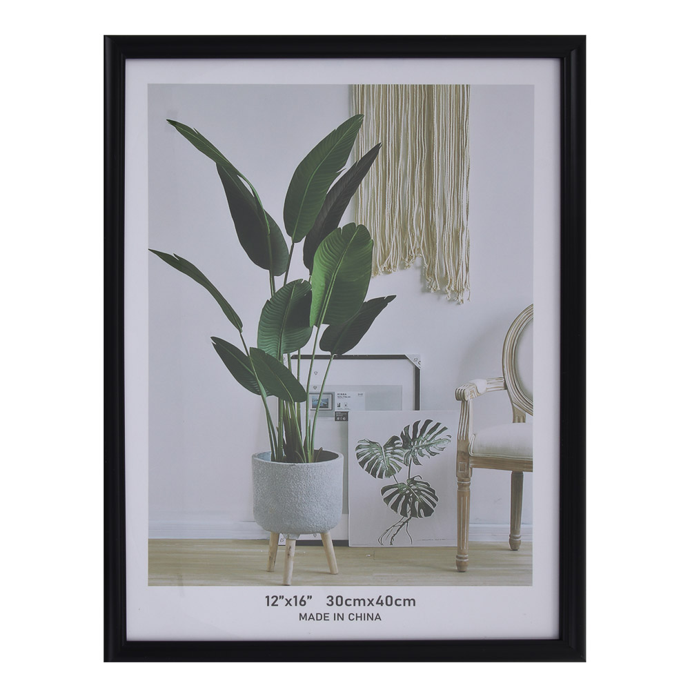 Фоторамка, 30х40 см, пластик, 6 цветов, LADECOR, арт.№ 520-940