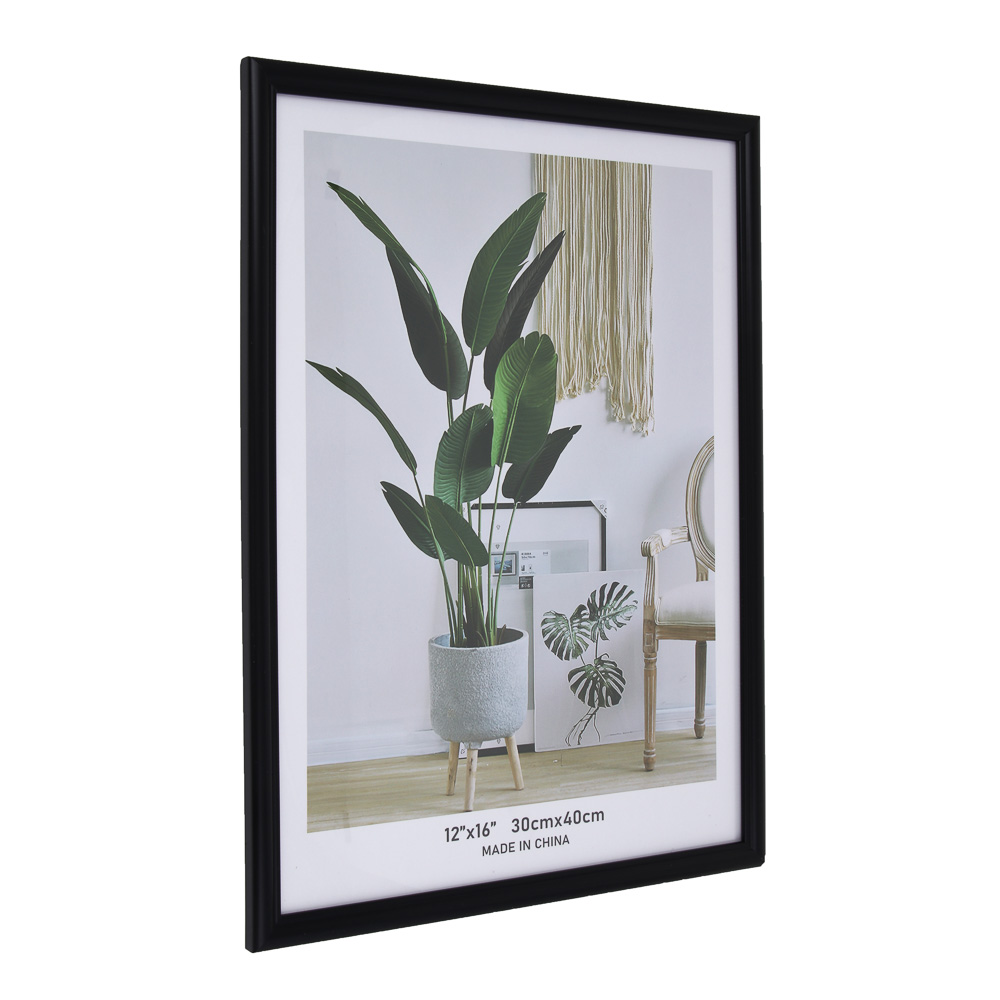 Фоторамка, 30х40 см, пластик, 6 цветов, LADECOR, арт.№ 520-940