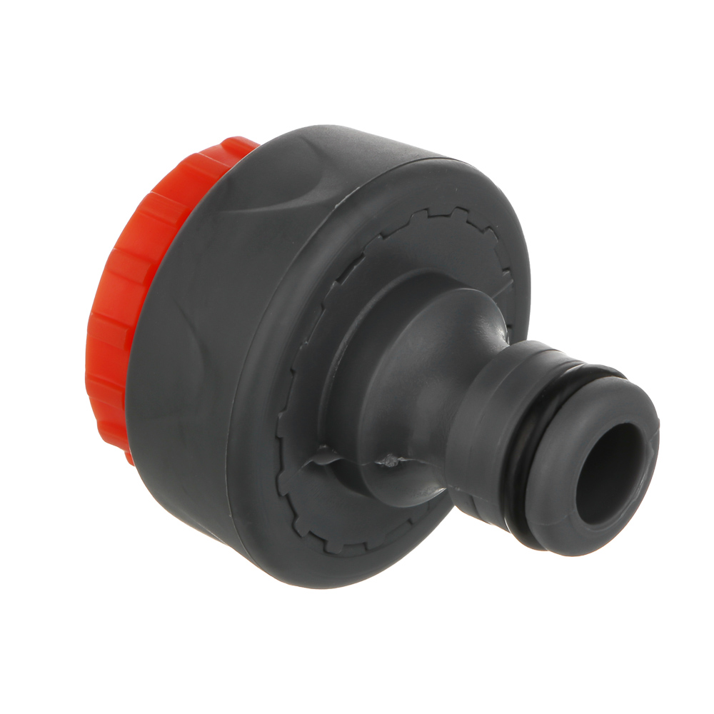 INBLOOM PROF+ Штуцер резьбовой 1/2 -3/4 для крана с внешней резьбой, ABS, арт.№ 169-031