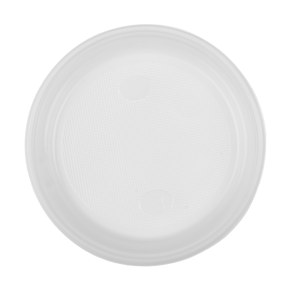 Тарелка окрашенная тм VIP, d20,5cм, полистирол, 12 шт, арт.№ 438-263