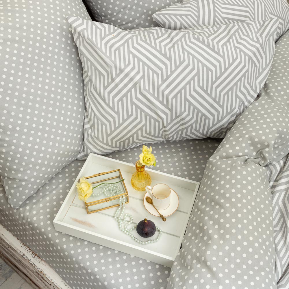 PROVANCE Сны Комплект постельного белья 1,5 (4 пр.), бязь 125гр/м, 100% хлопок, арт.№ 421-221