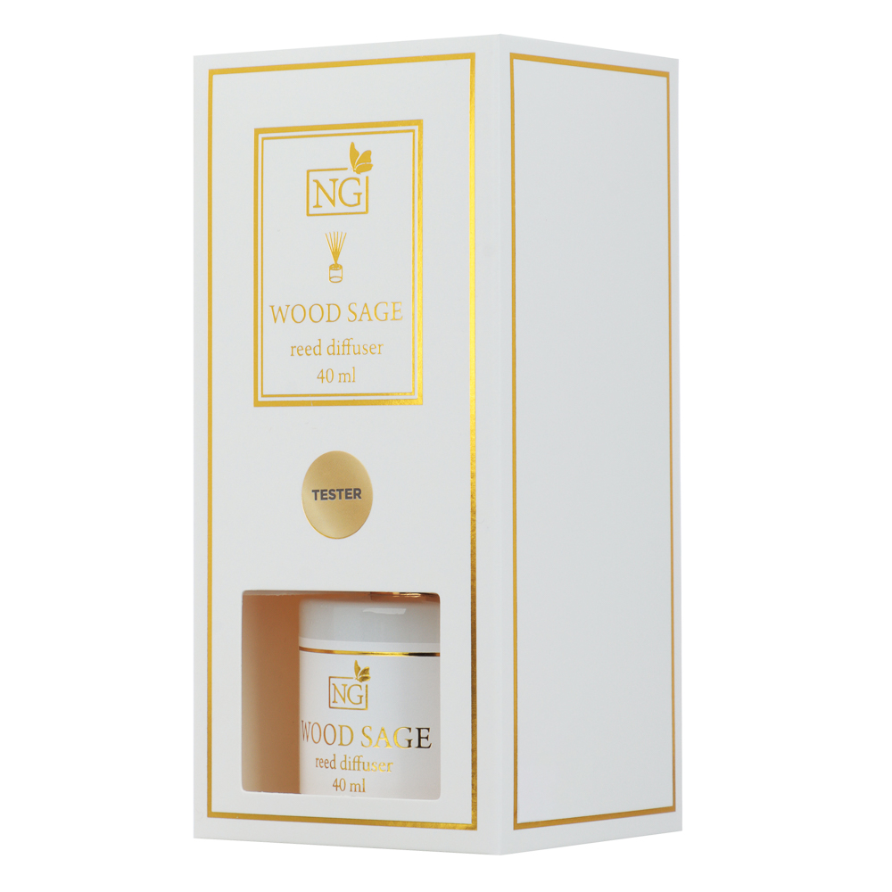 NEW GALAXY Диффузор LuxWhite, 40 мл, Wood sage, арт.№ 778-274