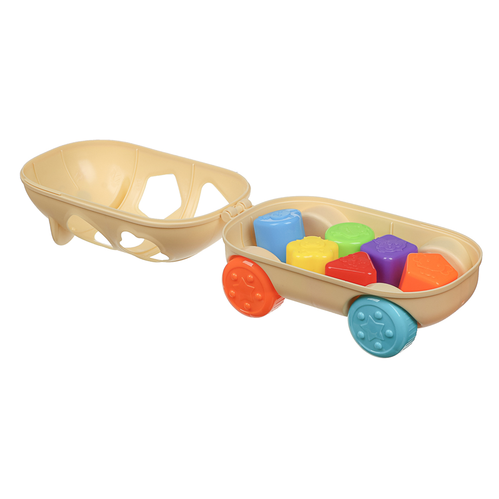 ИГРОЛЕНД Сортер в виде  животного, пластик, 15х10,5х22см, арт.№ 270-010