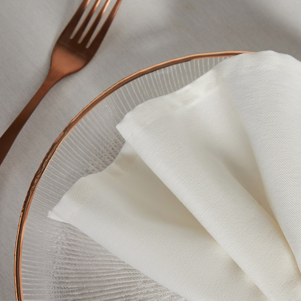 BY COLLECTION White Line Салфетка сервировочная, 2шт в комплекте, 40х40см, 100% хлопок, арт.№ 488-108