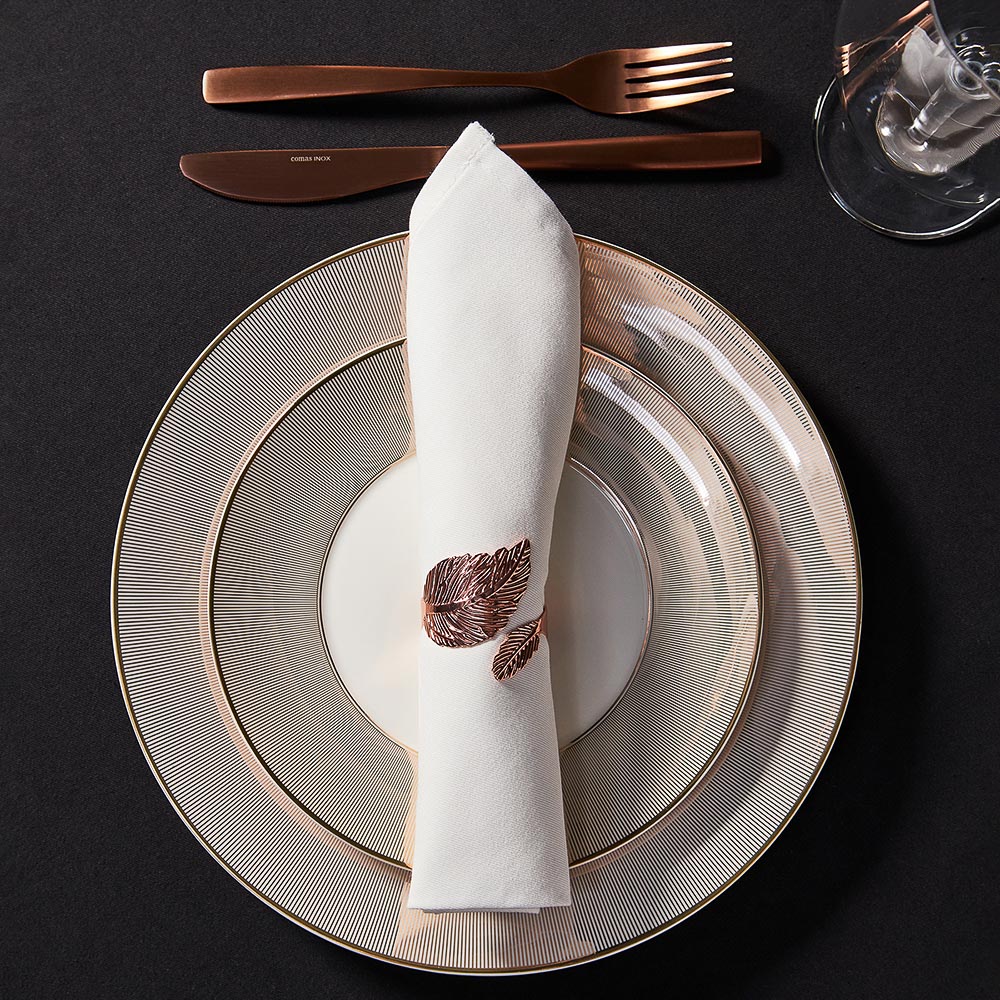 BY COLLECTION White Line Салфетка сервировочная, 2шт в комплекте, 40х40см, 100% хлопок, арт.№ 488-108