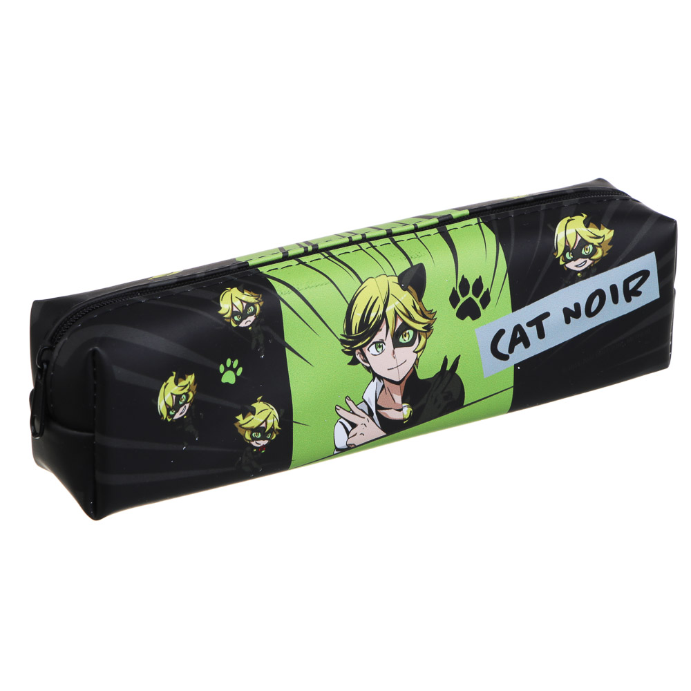 Супер-Кот Пенал прямоугольный, 20,5x5,5x4см, искусственная кожа с печатью, ПВХ бокс, серия "Манга", арт.№ 811-040