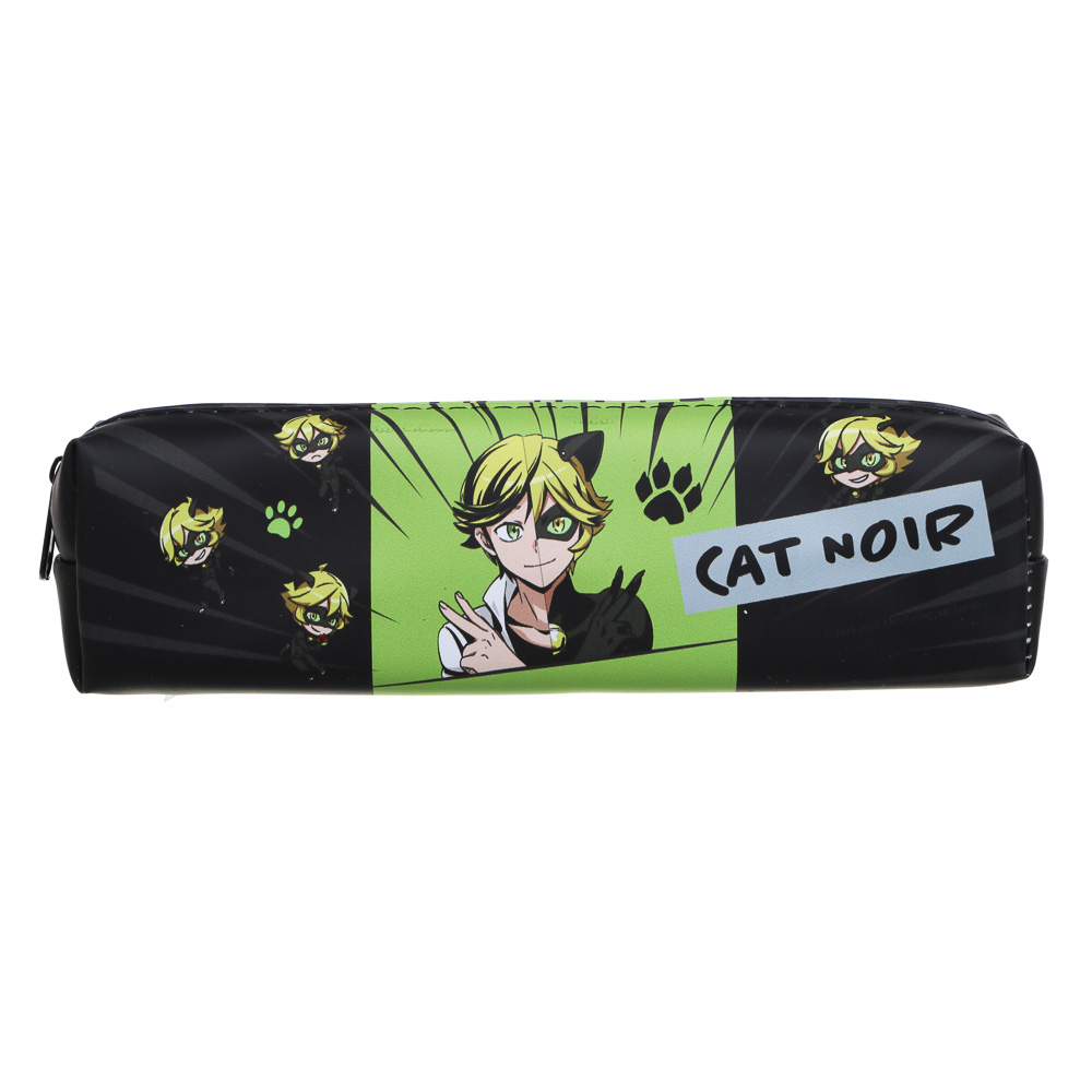 Супер-Кот Пенал прямоугольный, 20,5x5,5x4см, искусственная кожа с печатью, ПВХ бокс, серия "Манга", арт.№ 811-040