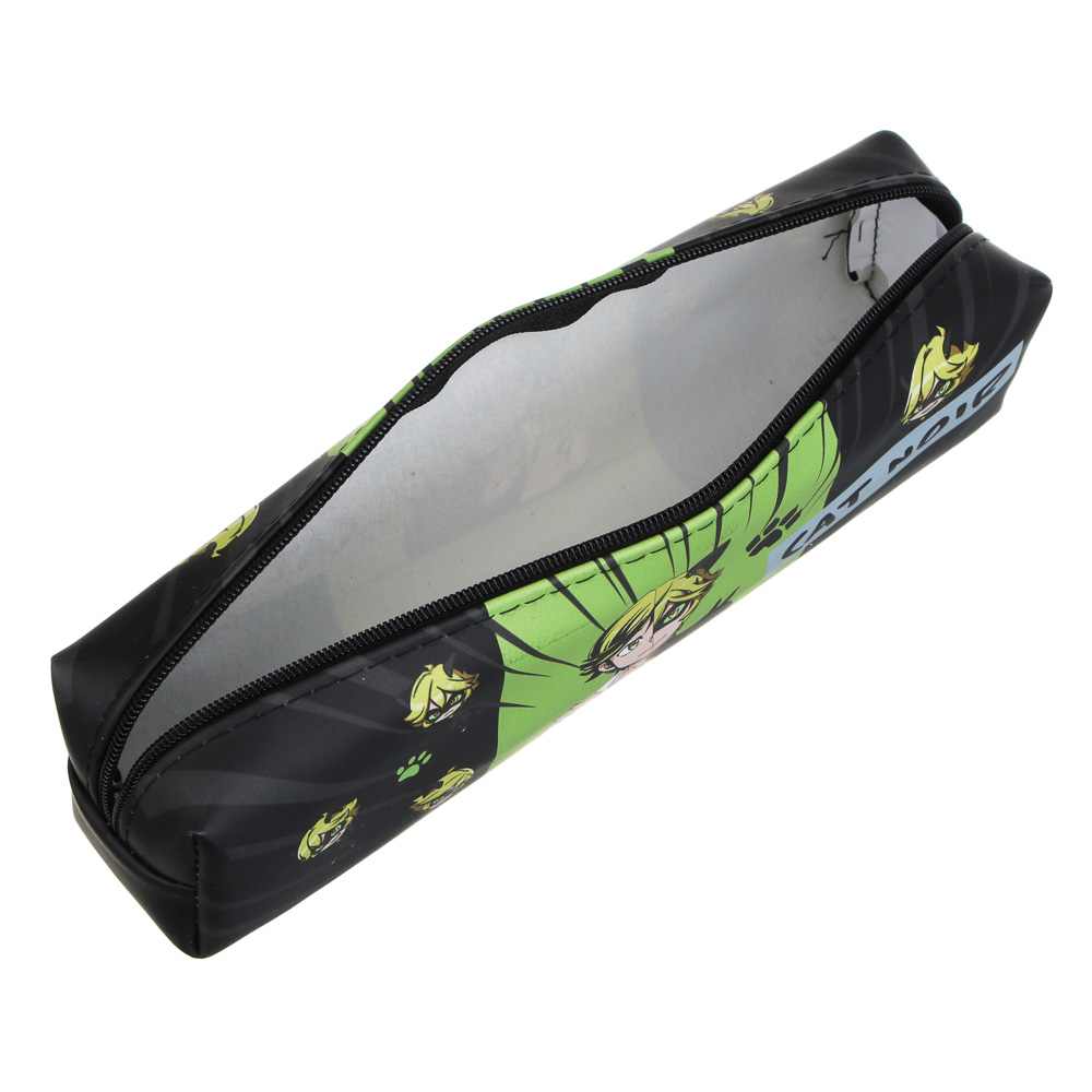 Супер-Кот Пенал прямоугольный, 20,5x5,5x4см, искусственная кожа с печатью, ПВХ бокс, серия "Манга", арт.№ 811-040