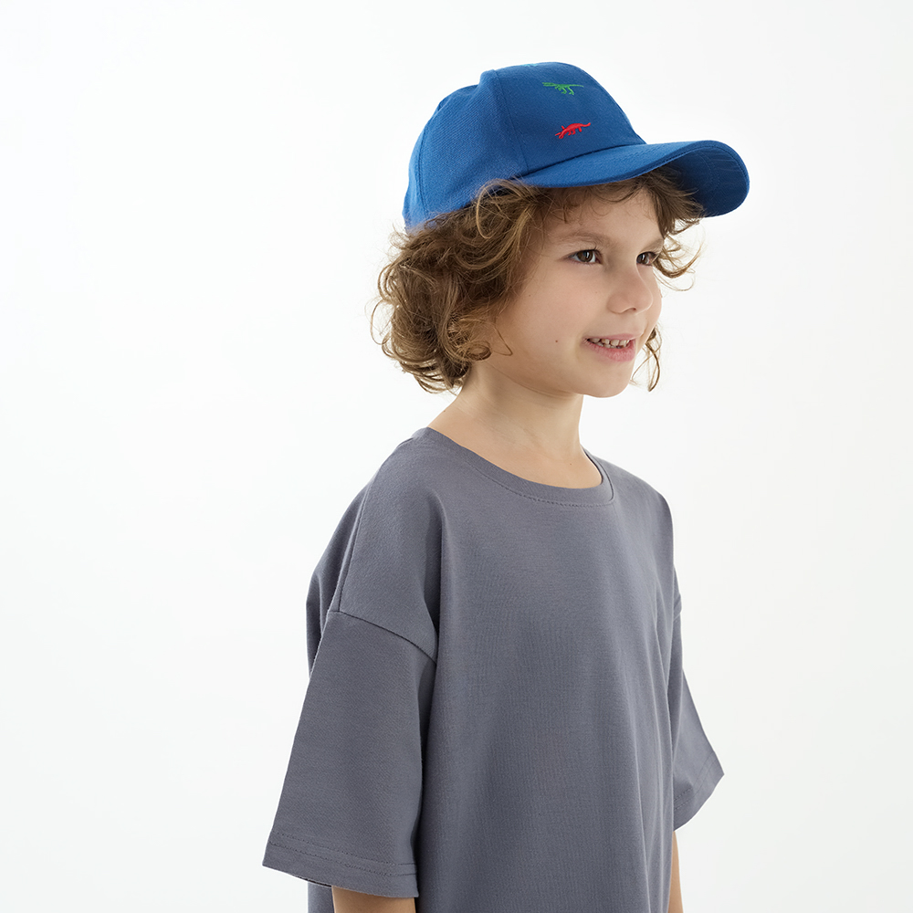 GALANTE Кепка детская, р.52, 30% хлопок, 70% полиэстер, синий, ВЛ25-02, #3, арт.№ 314-935