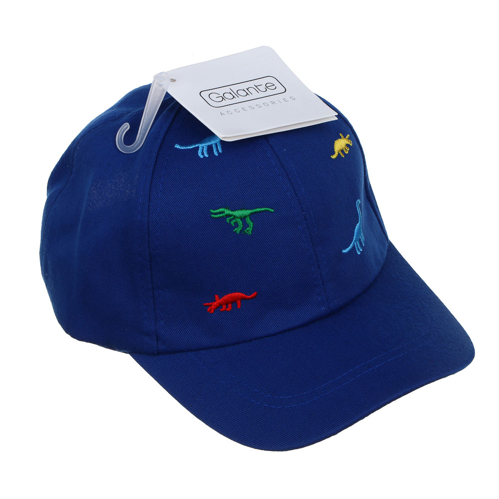 GALANTE Кепка детская, р.52, 30% хлопок, 70% полиэстер, синий, ВЛ25-02, #3, арт.№ 314-935