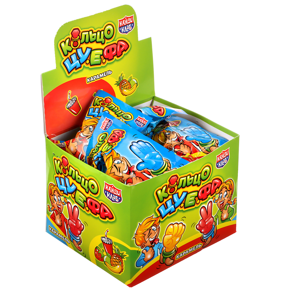 Карамель "Кольцо Цу Е Фа" ассорти 10гр, арт.№ 347-367