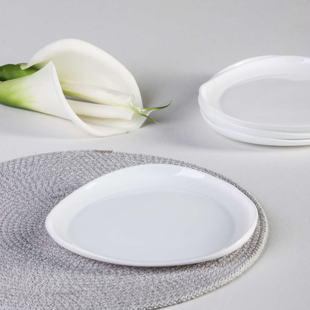 MILLIMI Набор столовой посуды 13 пр., треугольный, опаловое стекло, арт.№ 818-053