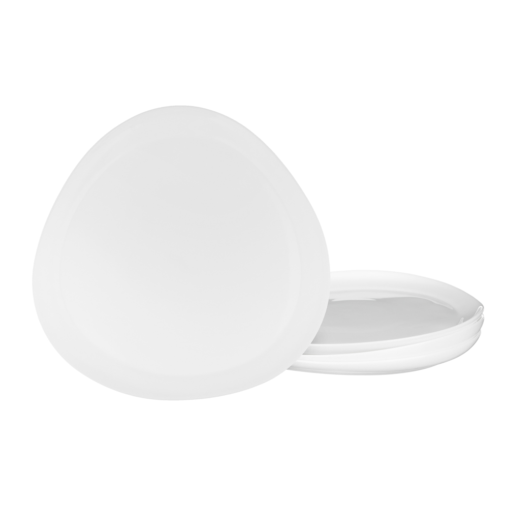 MILLIMI Набор столовой посуды 13 пр., треугольный, опаловое стекло, арт.№ 818-053