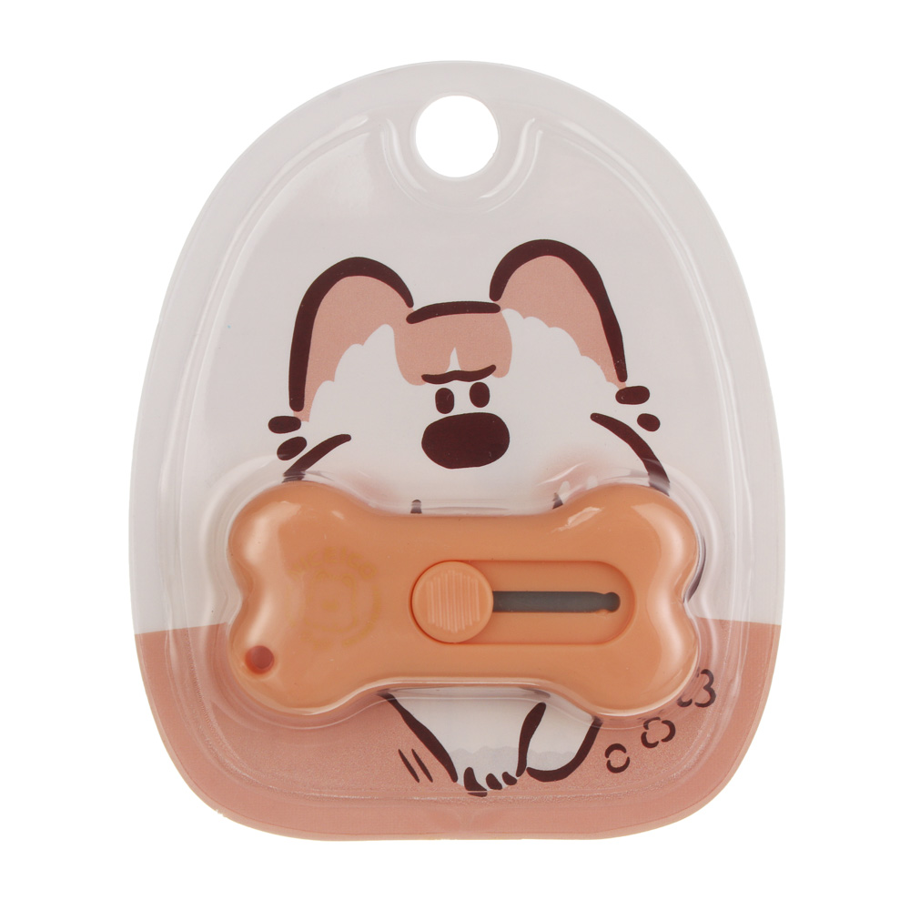 Нож канцелярский "Минисо Стайл" 6х3,2х1см, ABS+SK5, шоу-бокс, арт.№ 532-094