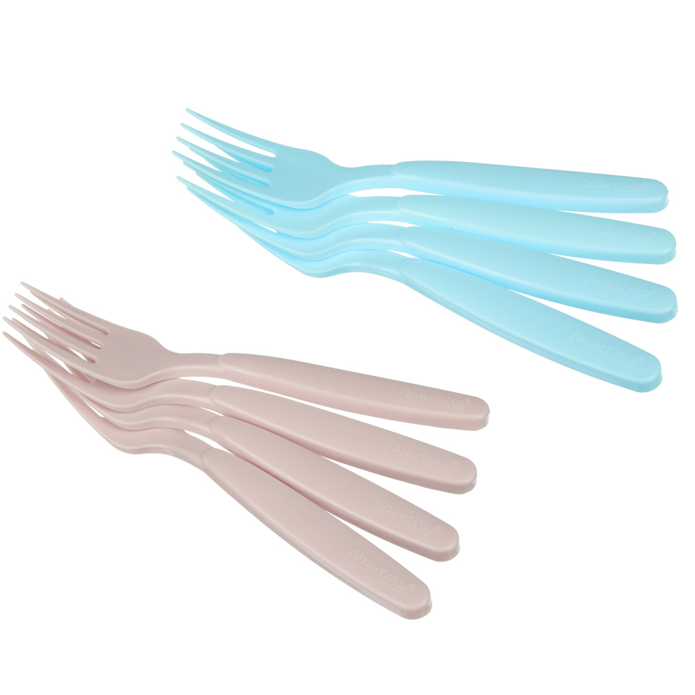 Набор вилок 4шт, пластик, 2 цвета, арт.№ 861-306