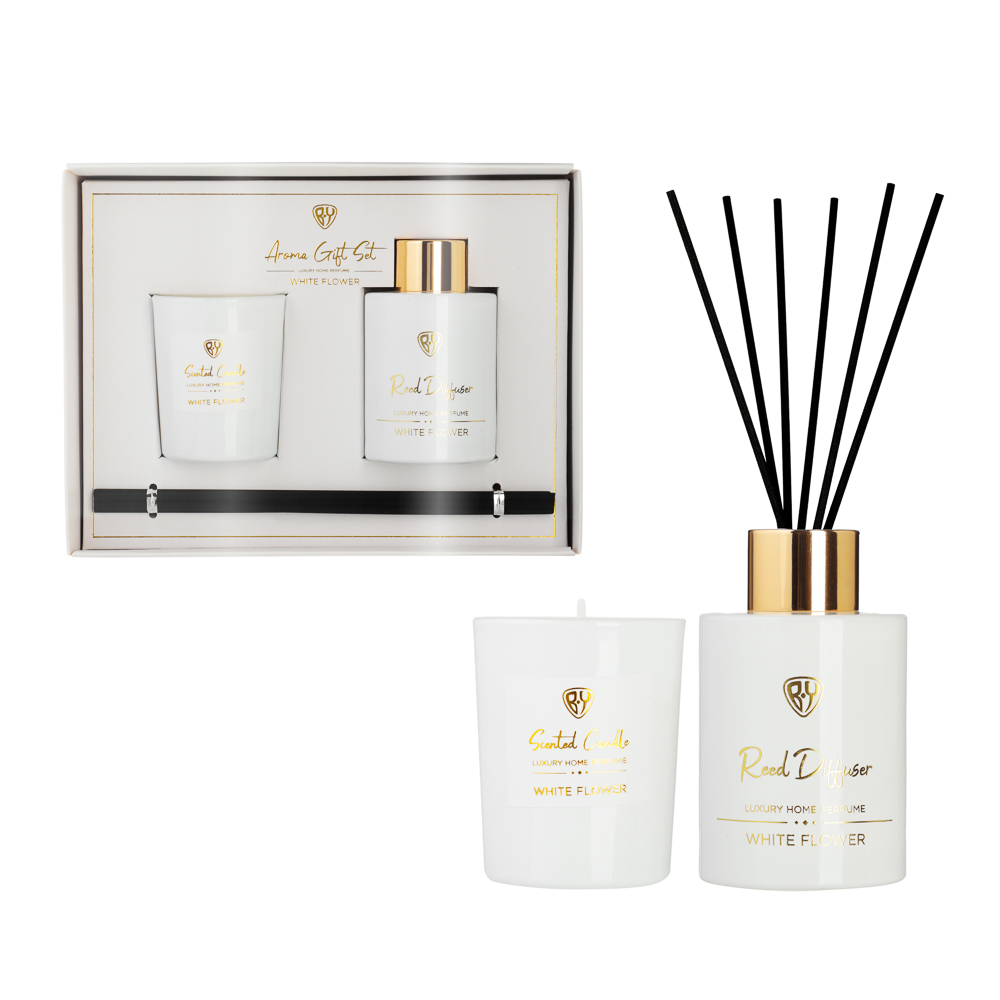 NEW GALAXY Набор Black&White, wood sage, white flower, bluebell, pear and freesia 60мл, 50г, арт.№ 778-169