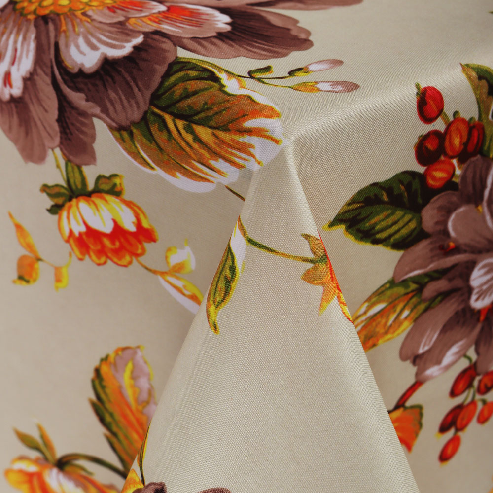 PROVANCE Гармония Скатерть текстильная с водоотталкивающей пропиткой, 110x140см, 100% ПЭ, 4 дизайна, арт.№ 435-086