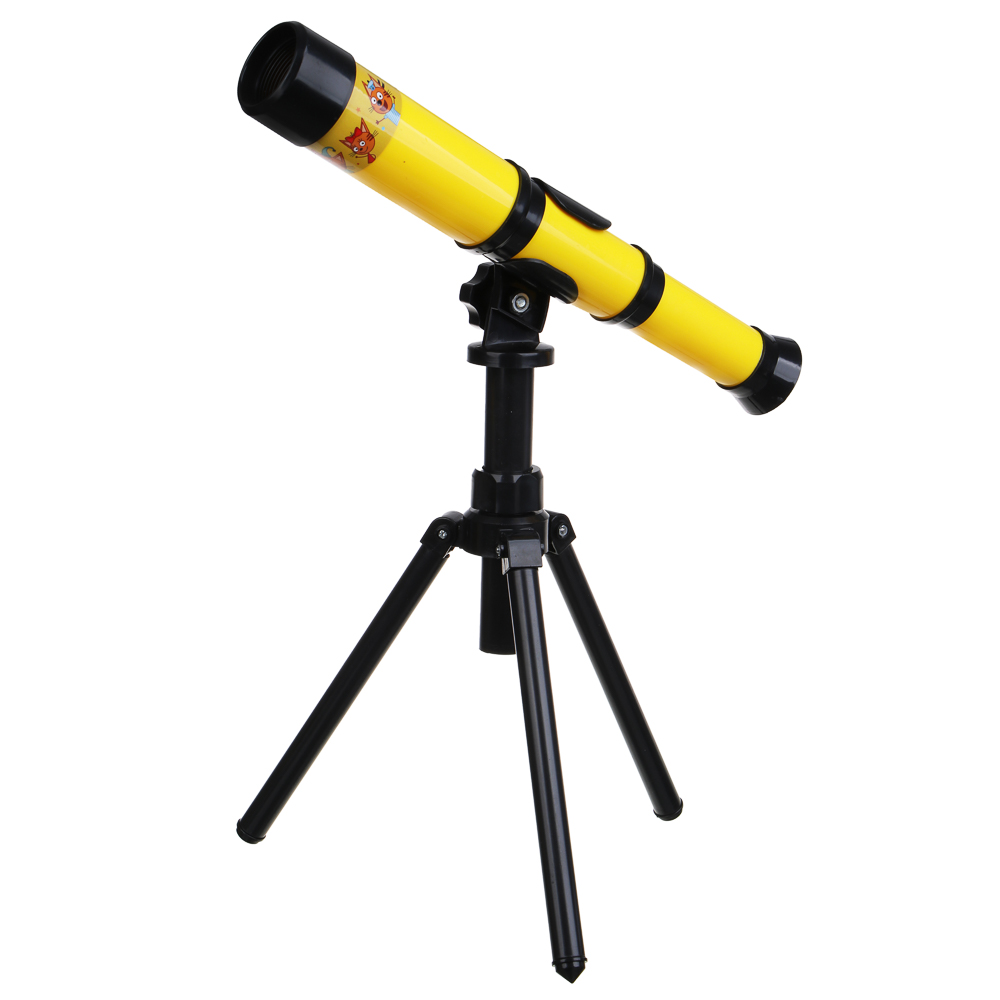 ИГРОЛЕНД Телескоп игрушечный "ТРИ КОТА", ABS, 37,5х7х20,5см, арт.№ 283-176