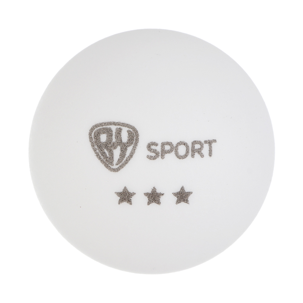 Мячи для настольного тенниса, тм BY SPORT, набор 6шт, 40мм, PP, 2 цвета, арт.№ 132-005
