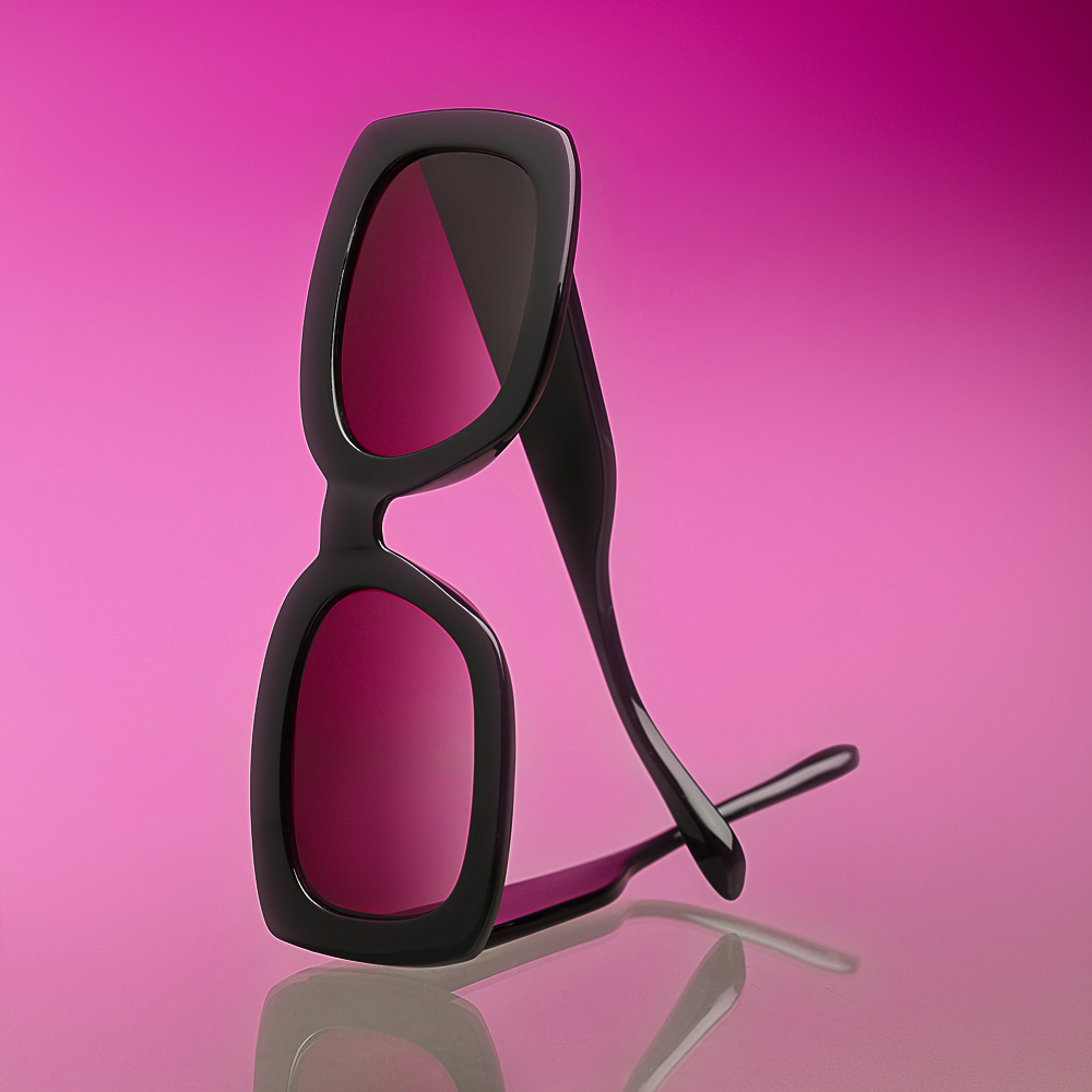 GALANTE Очки солнцезащитные, пластик, 142x36мм, 3 цвета, арт.24-27, арт.№ 304-029