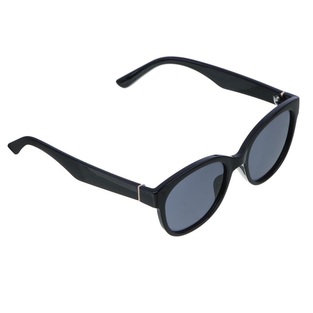 GALANTE Очки солнцезащитные, пластик, 142x45мм, черные, арт.24-28, арт.№ 304-030