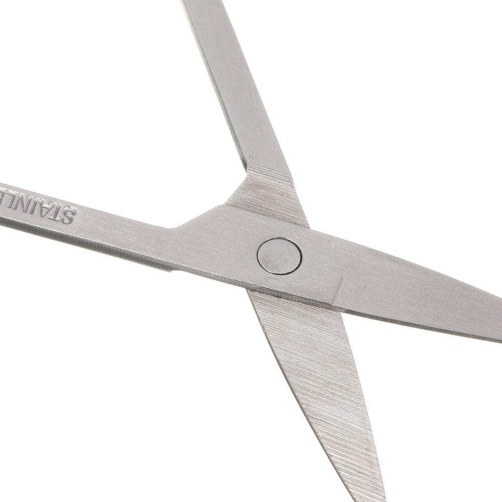 ЮНИLOOK Ножницы маникюрные для ногтей и кутикулы с прямыми лезвиями, сталь, 8,8см, HS-0621, арт.№ 305-274