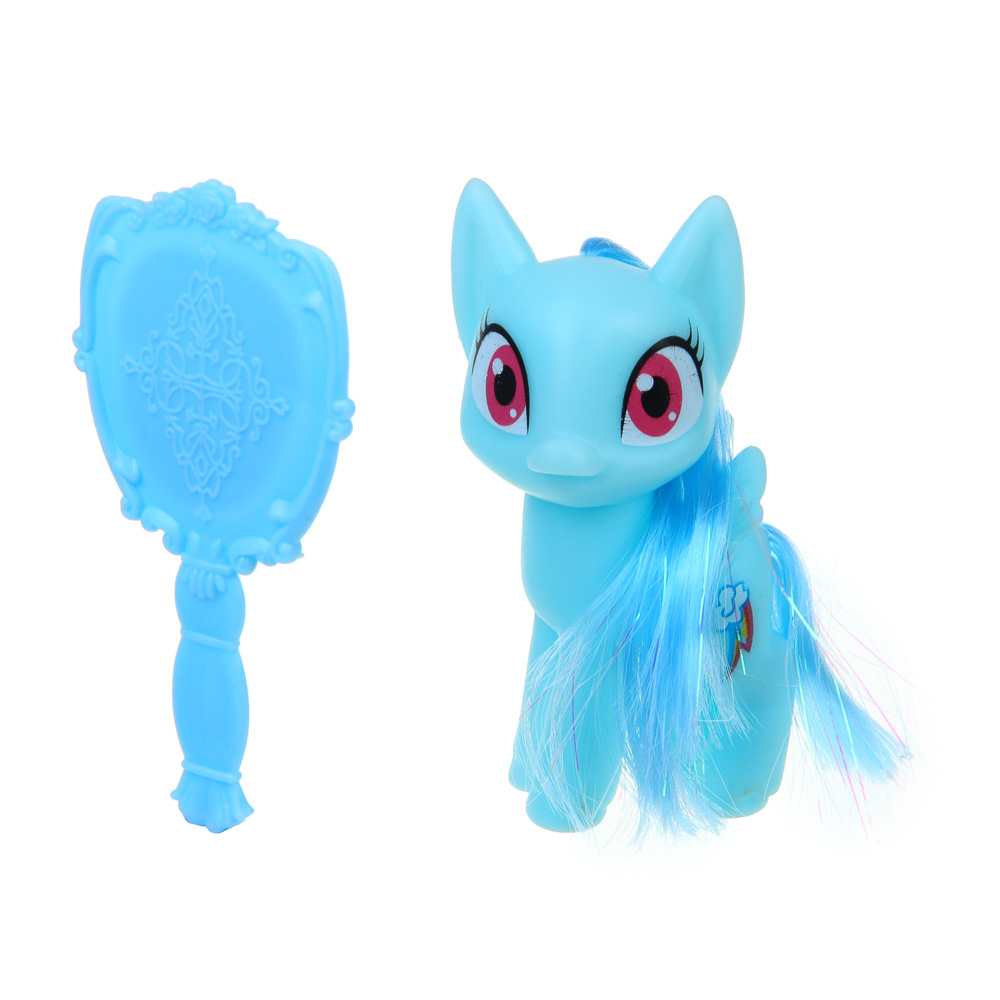 ИГРОЛЕНД Волшебная лошадка, фигурка с аксессуаром, PP, ABS, 12,5х3,5х15 см, 2 диз., арт.№ 258-069