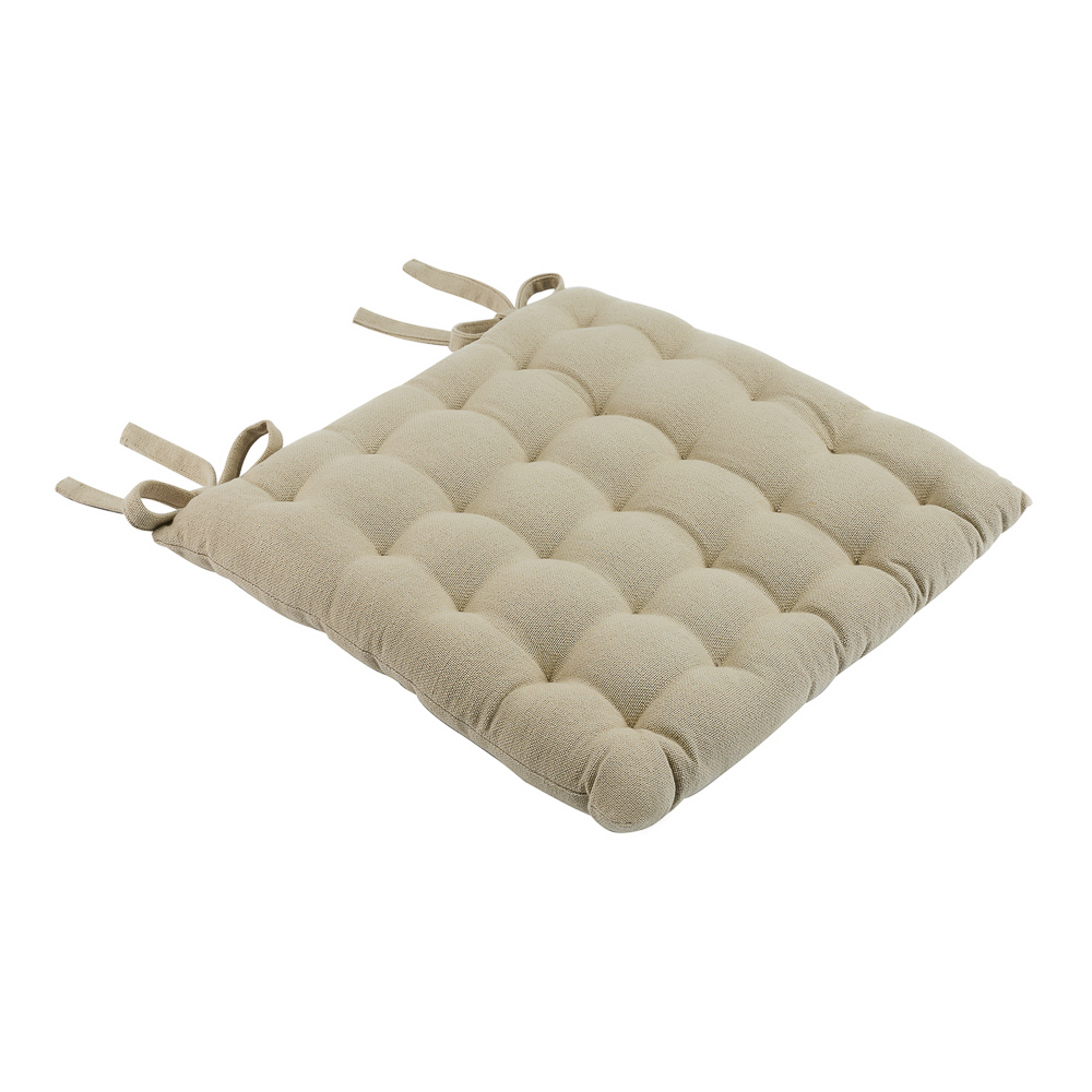 PROVANCE Эвкалипт Подушка на стул, 100% хлопок, 38x38см, зелёный, арт.№ 482-044