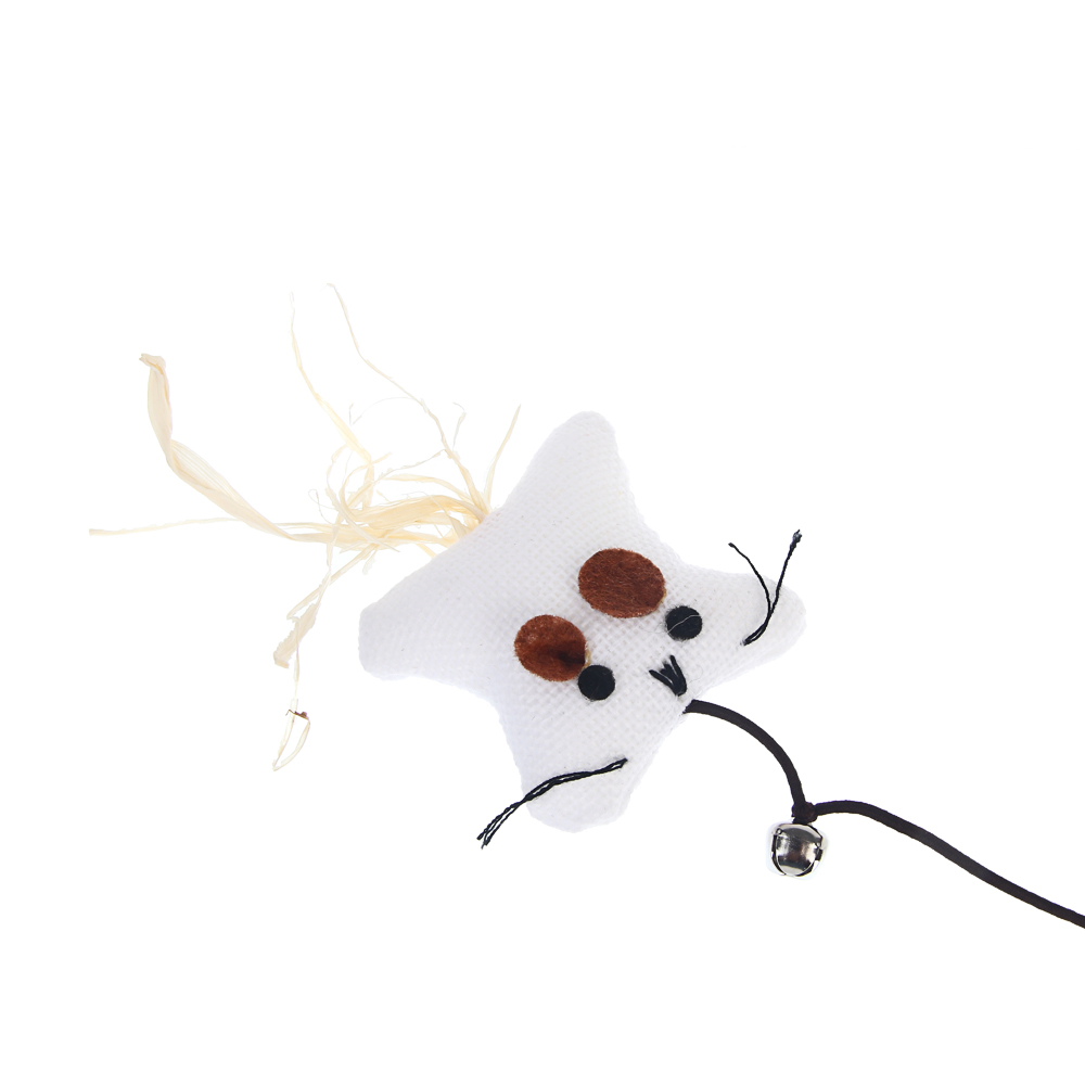 Игрушка-дразнилка для кошек, тм VETTA, дерево, целлюлоза, 40см, арт.№ 273-567