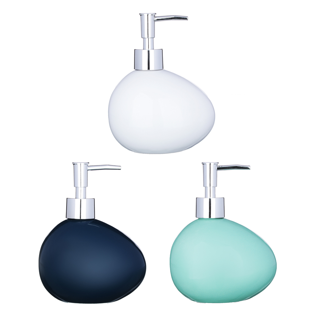 VETTA Дозатор для жидкого мыла, "Брависсимо", керамика, 3 цвета, арт.№ 463-944