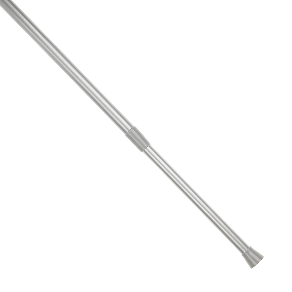 Карниз для шторы в ванную тм VETTA 2,6м, алюминий, серебристый, арт.№ 461-306