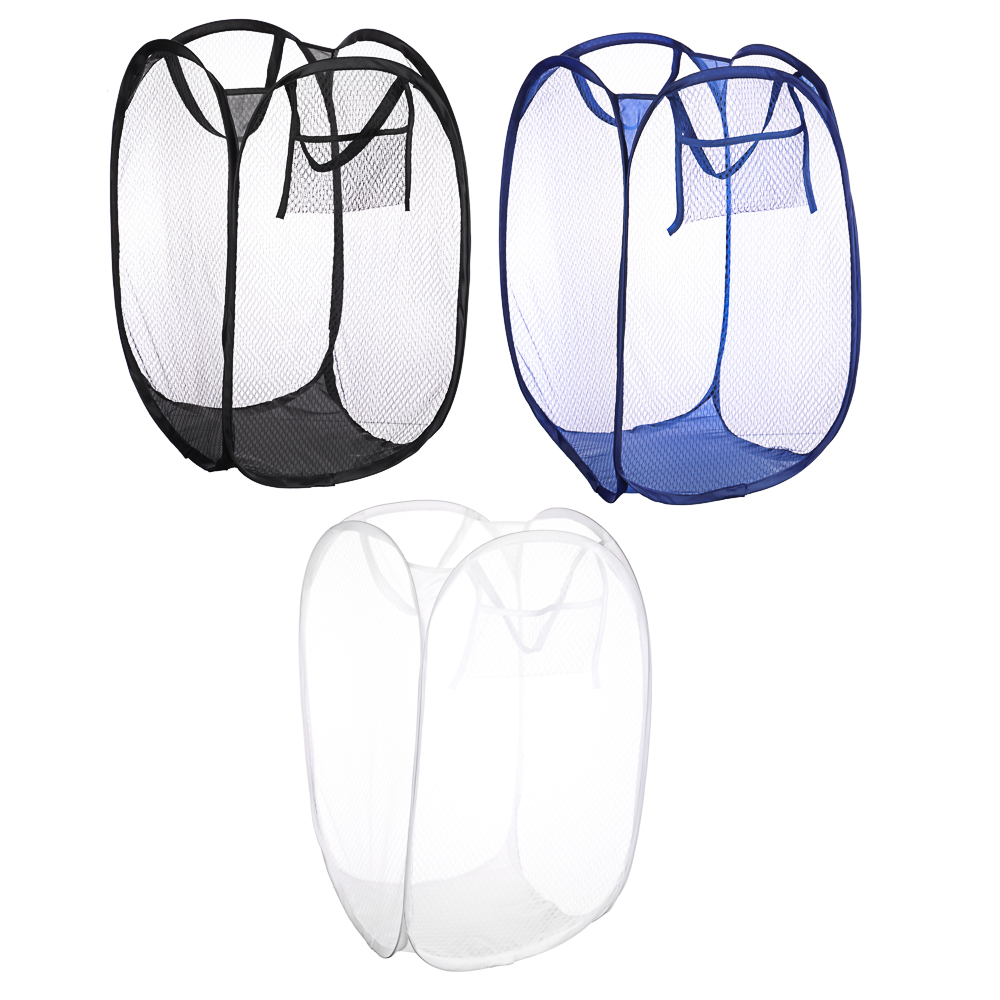 VETTA Корзина складная большая, полиэстер, 36х36х58см, 3 цвета, арт.№ 463-290