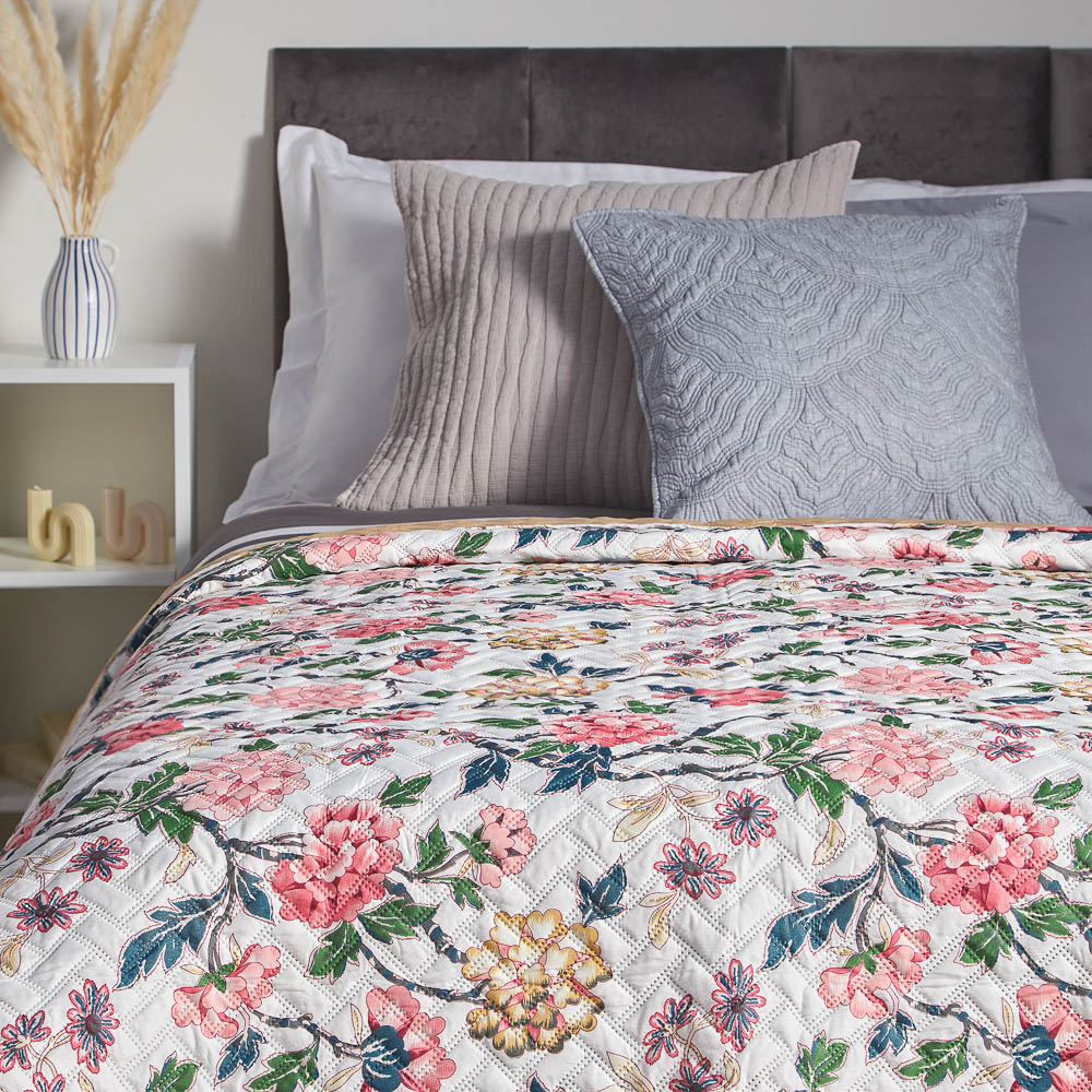 PROVANCE Маковое поле Покрывало стеганое 180х200см, 100% полиэстер, арт.№ 488-068