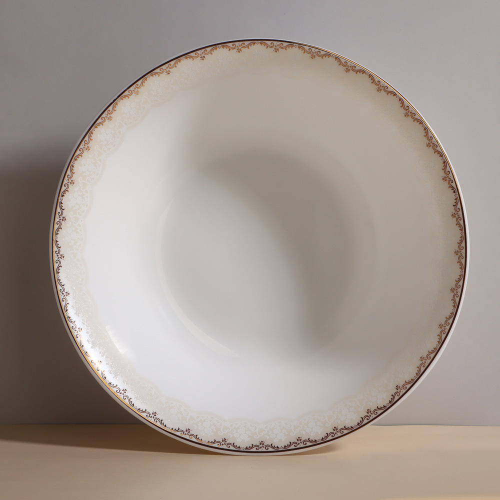 MILLIMI Руан Салатник опаловое стекло 23см, 1300мл, 21057, арт.№ 818-614