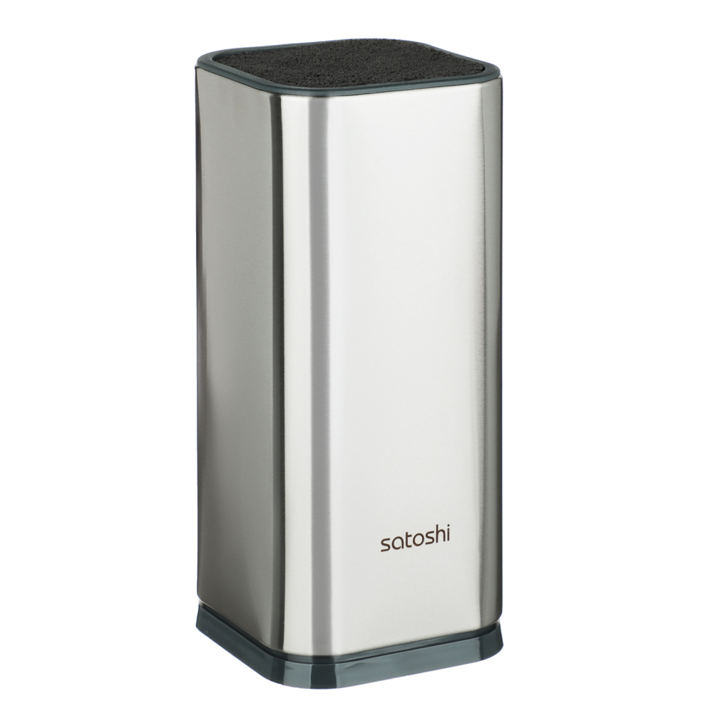 SATOSHI Комман Подставка для ножей 10х23см, полипропиленовые разделители, арт.№ 803-375