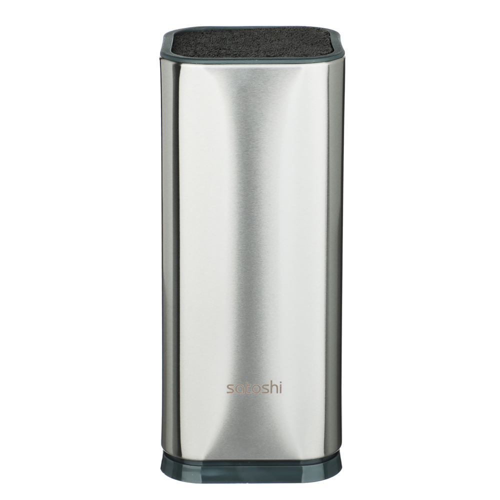 SATOSHI Комман Подставка для ножей 10х23см, полипропиленовые разделители, арт.№ 803-375