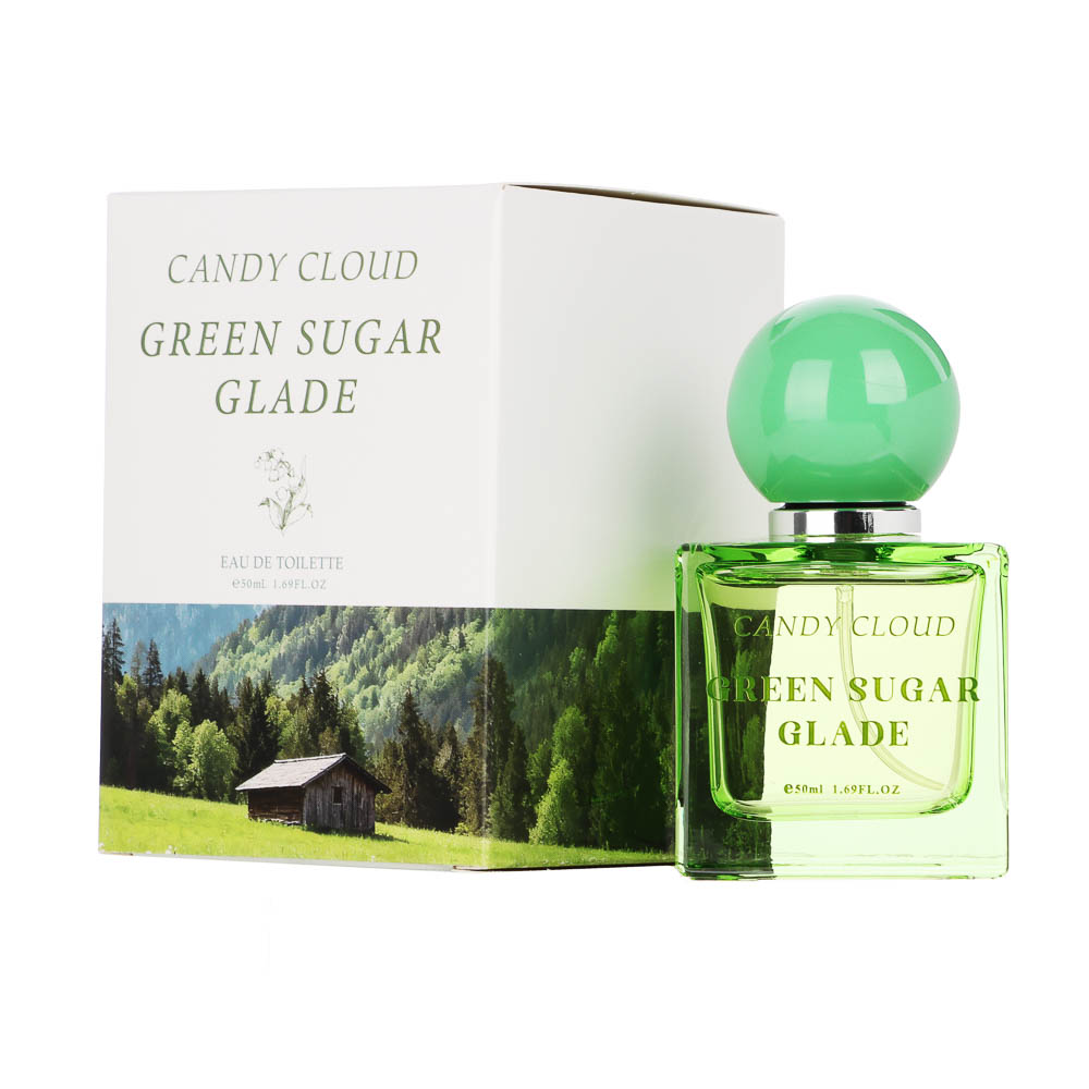 Туалетная вода женская тм ЮниLook CANDY CLOUD Green Sugar Glade, 50 мл, арт.№ 313-391