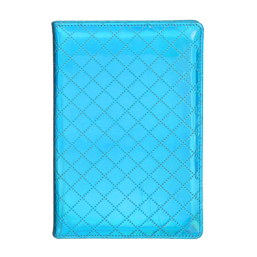 Ежедневник недатир."Фэшн" А5, 320стр, тверд.обл.с поролоном, глянцевый фактурный ПУ, пакет, 3 цв., арт.№ 572-064