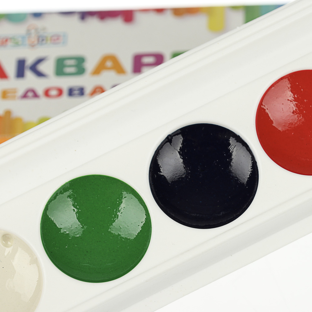 Акварель 6цв. ClipStudio без кисти, в картонной упаковке, арт.№ 231-030