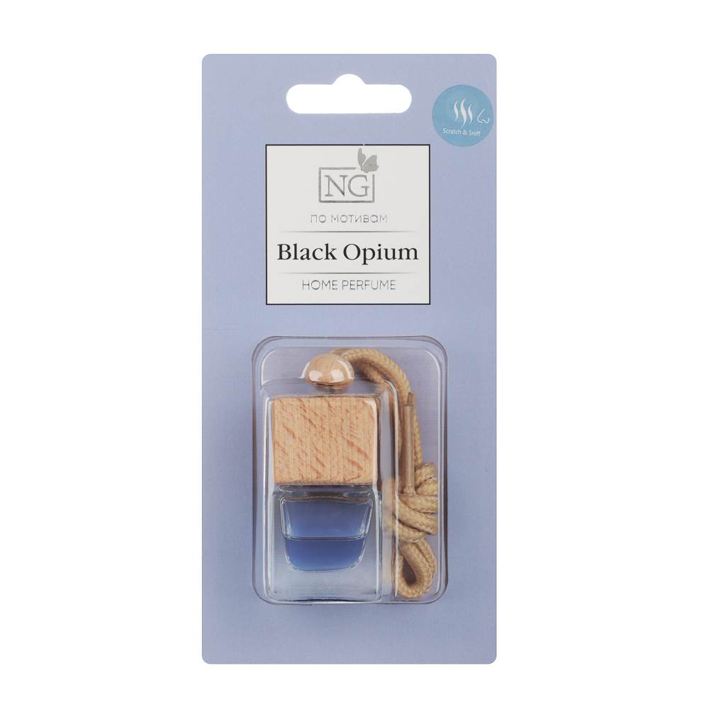 NEW GALAXY Ароматизатор подвесной Home Perfume, Opium,Milli,Imper-ce, Jadore,L cherry, L blue, 5 мл, арт.№ 794-680