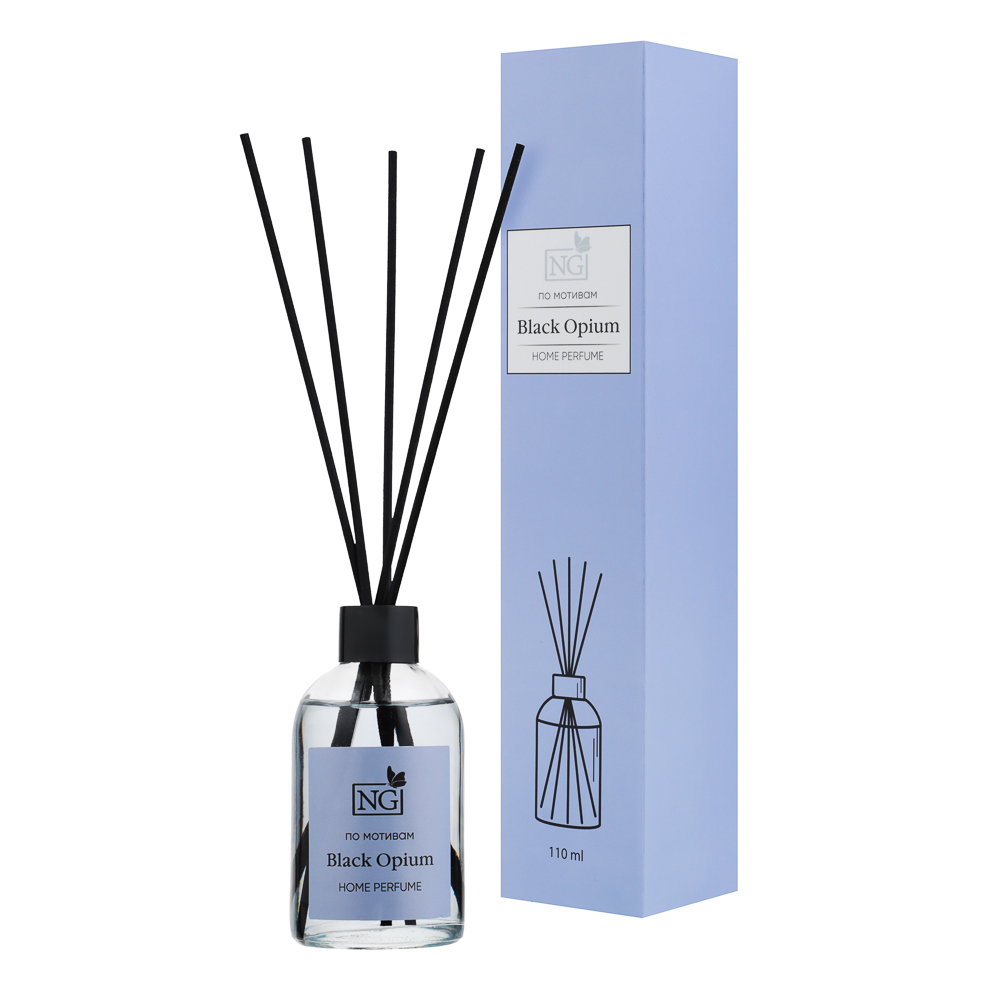 NEW GALAXY Ароматизатор диффузор Home Perfume, Black Opium 110 мл, арт.№ 778-234