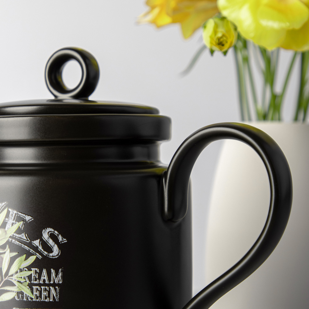 MILLIMI Олива Чайник заварочный, 920мл, 23х11х15,5см, керамика, арт.№ 824-002