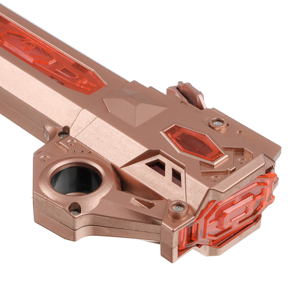 ИГРОЛЕНД Меч световой "Галактический воин", свет, звук, АКБ, USB, ABS, 37х12х5 см, 4 дизайна, арт.№ 261-793