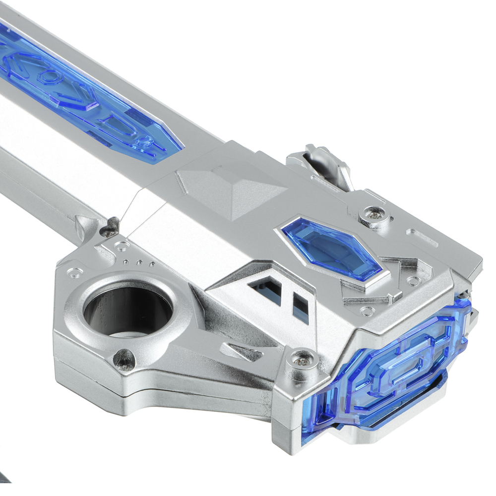 ИГРОЛЕНД Меч световой "Галактический воин", свет, звук, АКБ, USB, ABS, 37х12х5 см, 4 дизайна, арт.№ 261-793