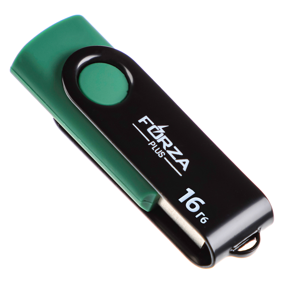 Флеш-карта USB2.0 FORZA 16Гб, 6 класс, матовое покрытие, блистер, пластик, арт.№ 405-015
