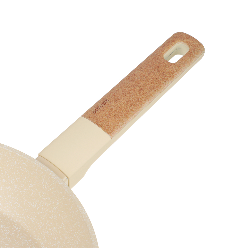 SATOSHI Кантри Сковорода литая d24см, антипригарное покрытие мрамор, индукция, 3 цвета, арт.№ 846-760