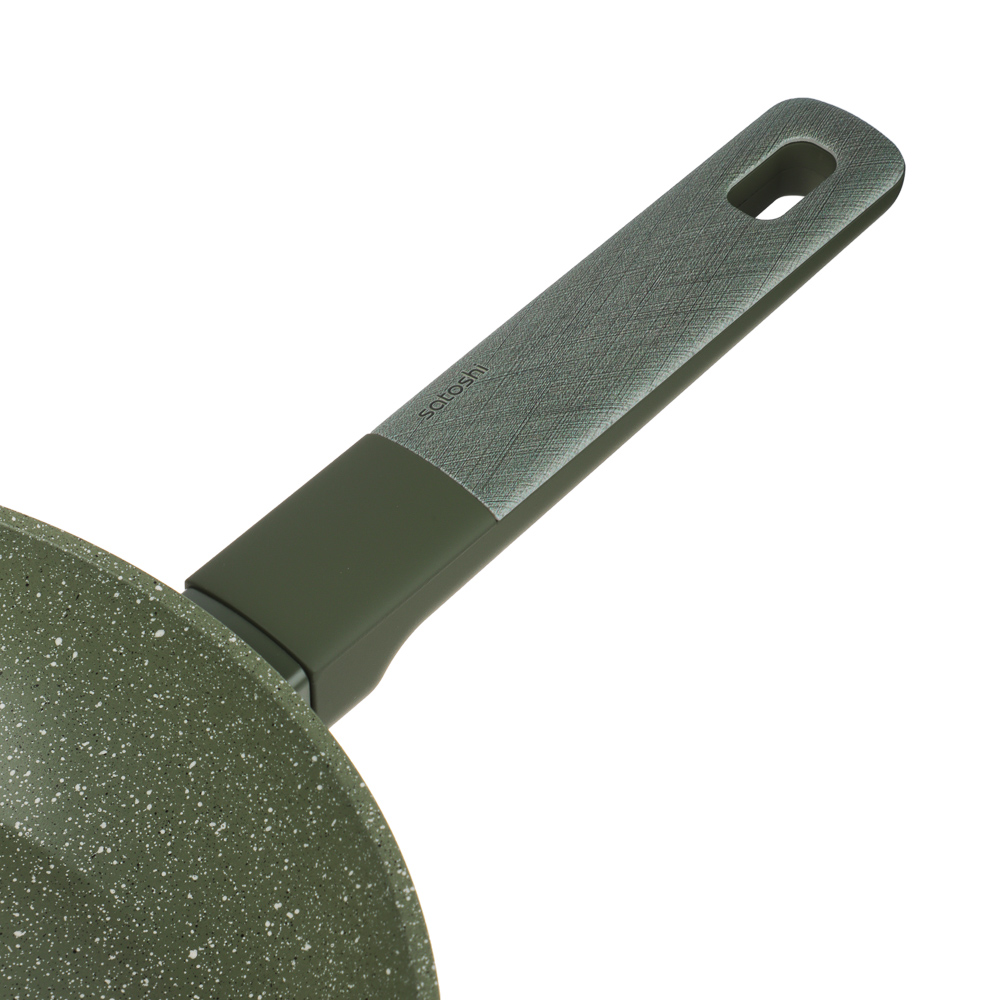 SATOSHI Кантри Сковорода литая d26см, антипригарное покрытие мрамор, индукция, 3 цвета, арт.№ 846-761